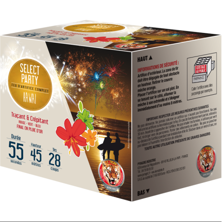 PYRAGRIC - HAWAI® 28 COUPS - 55 secondes