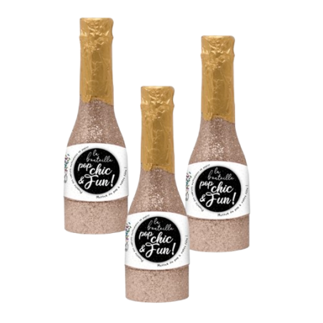 PYRAGRIC - 3X - BOUTEILLE "POP" XS DOREE