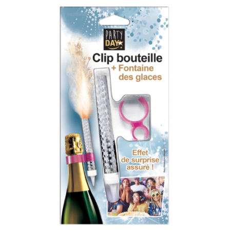 PYRAGRIC - FONTAINE GLACES 12CM AVEC CLIP