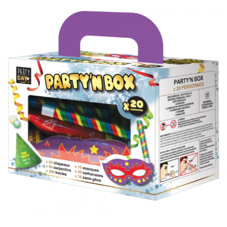 PYRAGRIC - PARTY'N BOX X 20 PERSONNES