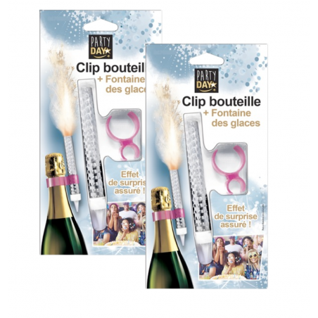 PYRAGRIC - FONTAINE GLACES 12CM AVEC CLIP