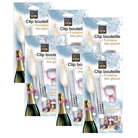 PYRAGRIC - FONTAINE GLACES 12CM AVEC CLIP