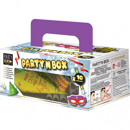 Un petit prix à prix raisonnable pour cette PARTY'N BOX X 10 PERSONNES