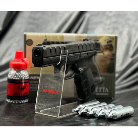 Umarex - PISTOLET BERETTA APX CO2 CAL BB/4.5 MM - BLACK