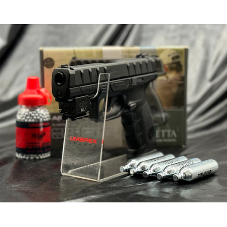Umarex - PISTOLET BERETTA APX CO2 CAL BB/4.5 MM - BLACK