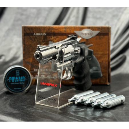 Umarex - REVOLVERS LEGENDS S25 SILVER CO2 CAL 4.5 MM