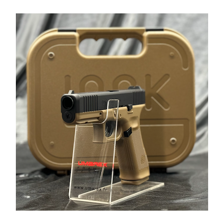 Umarex-PISTOLET GLOCK17 GEN5 CAL43 Paintball T4E COYOTE FRENCH ARMY