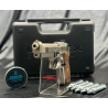 UMAREX - PISTOLET "BERETTA M 92 FS" - CO2 - CAL 4.5 MM - NICKEL/BOIS