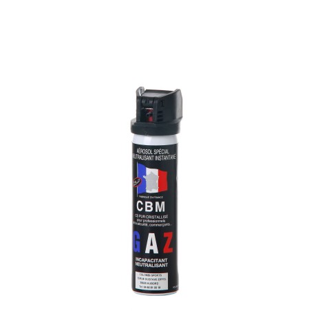 Colombisports - BOMBE GAZ DEFENSE CS CAPOT CLAPET 75ML