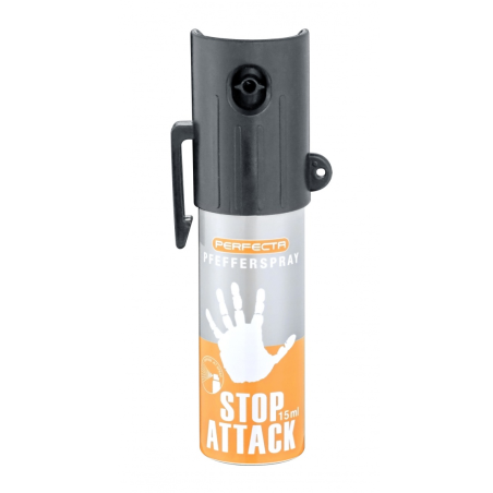 UMAREX - BOMBE STOP ATTACK GAZ OC POIVRE 15 ML PERFECTA