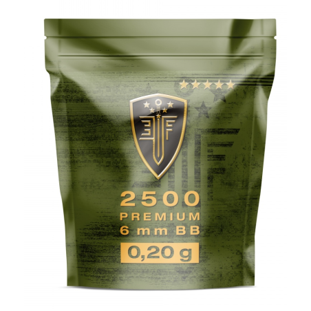 Umarex - BILLES BBS 6MM ELITE FORCE BLANCHE 0.20G SACHET X2500