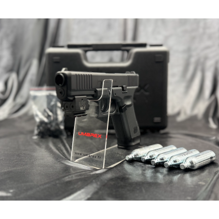 Glock 17gen 5 calibre 43 (Paintball ou munitions gomme) Bazooka-shop.fr