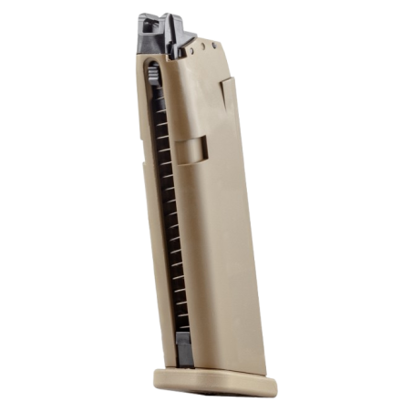 UMAREX - CHARGEUR 22 COUPS GLOCK 19X BBS 6MM GAZ 1J - COYOTE