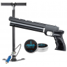 Pack Pistolet PCP + Pompe + Plombs - PP700S - Fiable et pas cher - Calibre 4,5MM