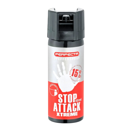 UMAREX - BOMBE STOP ATTACK XTREME GEL POIVRE 50 ML PERFECTA