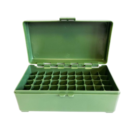 Umarex - BOITE DE RANGEMENT VERTE 50 MUNITIONS CAL 357