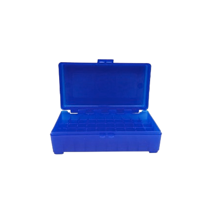Umarex - BOITE DE RANGEMENT BLEUE 50 MUNITIONS CAL 9MM