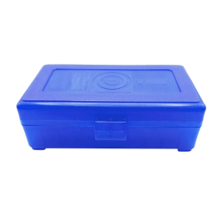 Umarex - BOITE DE RANGEMENT BLEUE 50 MUNITIONS CAL 9MM