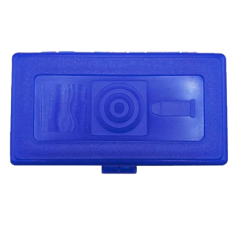 Umarex - BOITE DE RANGEMENT BLEUE 50 MUNITIONS CAL 9MM
