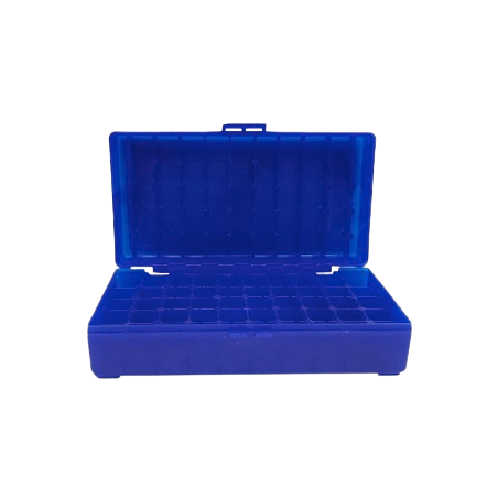 Umarex - BOITE DE RANGEMENT BLEUE 50 MUNITIONS CAL 357