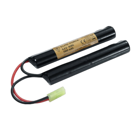Umarex - BATTERIE CRANESTOCK 9.6 V - 1400 mAh ELITE FORCE