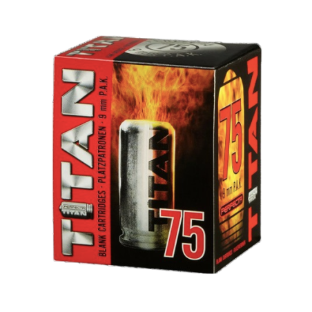 Umarex CARTOUCHE DE 9 MM PAK A BLANC TITAN PERFECTA X75