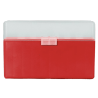 Umarex - BOITE DE RANGEMENT ROUGE COUVERCLE TRANSPARENT