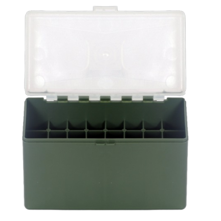 Umarex - BOITE DE RANGEMENT VERTE COUVERCLE TRANSPARENT