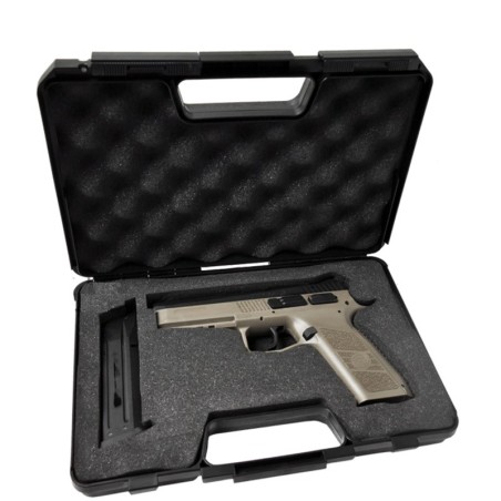 Colombisport - PISTOLET 6MM CZ P09 GAZ BLOWBACK TAN/NOIR