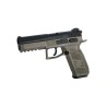 Colombisport - PISTOLET 6MM CZ P09 GAZ BLOWBACK TAN/NOIR