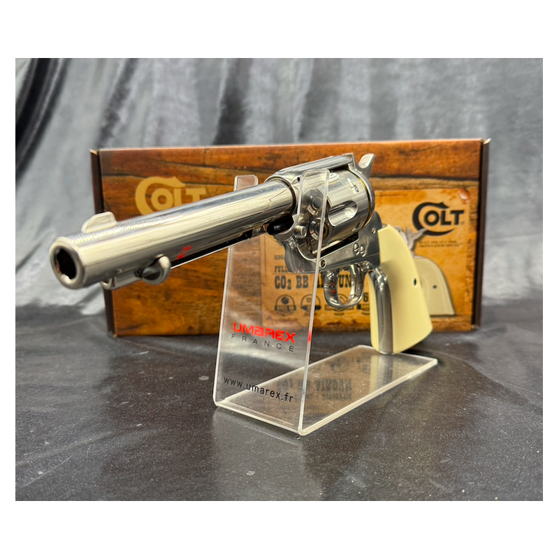 Umarex -  REVOLVER COLT SA ARMY 45 5.5'' CO2 CAL BB/4.5 NICKEL PLATED