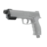 SUPPORT DE FIXATION ACCESSOIRES T4E TP50 AVEC FILETAGE ET BAGUE DE PROTECTION "UMAREX'