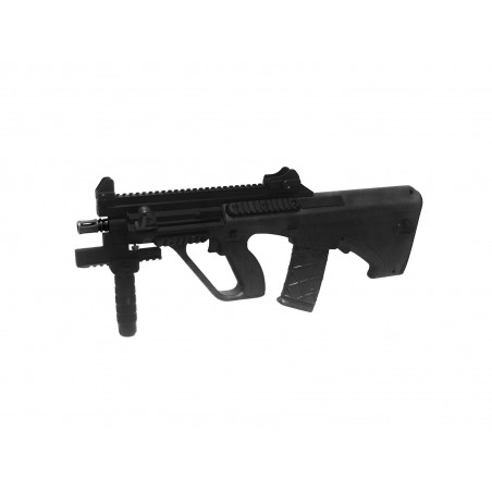 Colombisports - REPLIQUE LONGUE 6MM STEYR AUG A3 COMMANDO NOIR