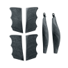 KIT DOS DE POIGNEE + PLAQUETTES DE CROSSE TAILLE S, L POUR SFP9 T4E HECKLER & KO  "UMAREX"