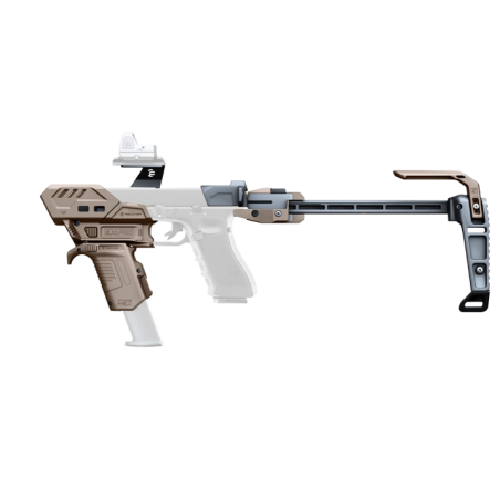 UMAREX - KIT STABILISATEUR RECOVER S-PRO MG COMPLET POUR GLOCK - TAN