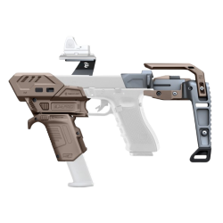 UMAREX - KIT STABILISATEUR RECOVER S-PRO MG COMPLET POUR GLOCK - TAN