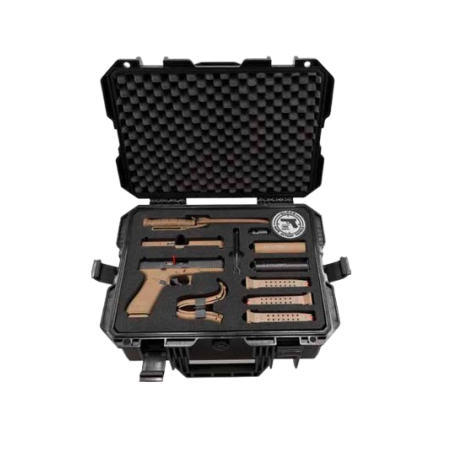 UMAREX-PISTOLET GLOCK17 GEN5 SV CAL 9 MM PAK-BLACK COYOTE DOUBLE SET