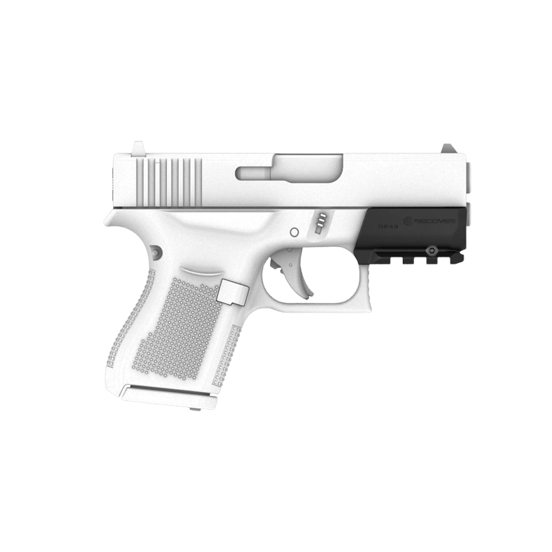 Umarex-ADAPTATEUR DE RAIL COMPACT RECOVER GR43 POUR GLOCK 43 43X ET 48 Umarex-ADAPTATEUR DE RAIL COMPACT RECOVER GR43 POUR GLOCK 43 43X ET 48