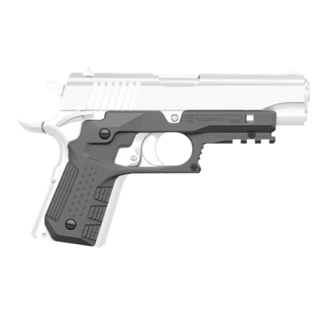 Umarex-SYSTEME POIGNEE/RAIL RECOVER CC3C POUR 1911 COMPACT - PHANTOM GREY