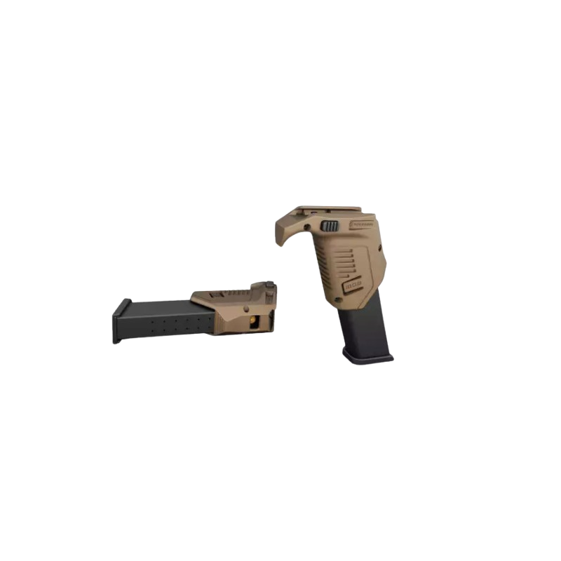 Umarex-POIGNEE PORTE CHARGEUR RECOVER MG9 POUR GLOCK 9MM - TAN Umarex-POIGNEE PORTE CHARGEUR RECOVER MG9 POUR GLOCK 9MM - TAN