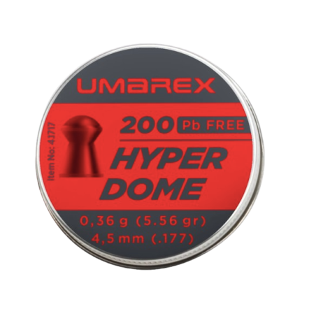 PLOMB HYPERDOME "UMAREX" TETE RONDE CAL 4.5 MM 0.36G X200
