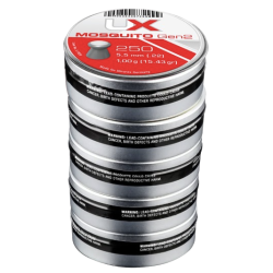 PLOMB PLAT UX MOSQUITO GEN2 CAL 5.5 MM 1.00G CDTNMT 5X250 "UMAREX"