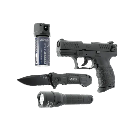 UMAREX - PISTOLET WALTHER P22Q CAL 9 MM PAK - READY 2 DEFEND KIT