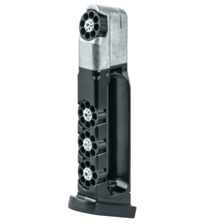 Umarex -CHARGEUR 8 COUPS GLOCK 17 CAL BB/4.5MM OU 4.5MM - INCL 4 BARILLETS