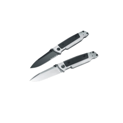 Umarex - COUTEAU PLIANT "WALTHER" Q5 STEEL FRAME - BLACK SERRATED