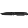 Umarex - COUTEAU PLIANT "WALTHER" Q5 STEEL FRAME FOLDER BLACKWASH PLAIN