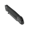 Umarex - COUTEAU PLIANT "WALTHER" Q5 STEEL FRAME FOLDER BLACKWASH PLAIN
