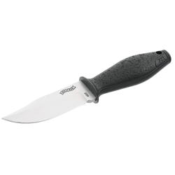Umarex - COUTEAU "WALTHER" P22 BSK LAME FIXE FINITION SATINEE BLACK