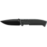 Umarex - COUTEAU PLIANT "WALTHER" PDP SPEARPOINT FOLDER BLACK