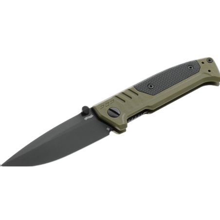Umarex - COUTEAU PLIANT "WALTHER" PDP SPEARPOINT FOLDER OD GREEN